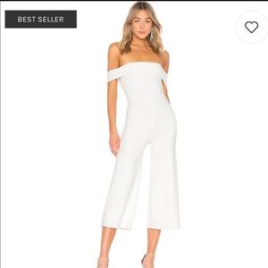 Revolve white jumpsuit